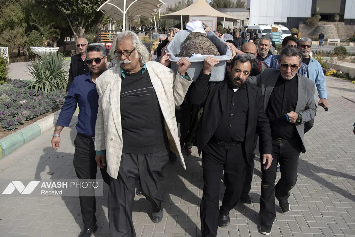 مراسم تشییع پیکر «همایون ارشادی»
