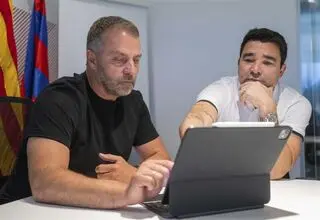 نارضایتی فلیک از مدیران بارسلونا