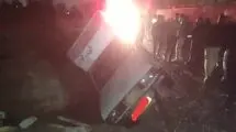 فرونشست زمین در شهرک ولیعصر حادثه‌آفرین شد