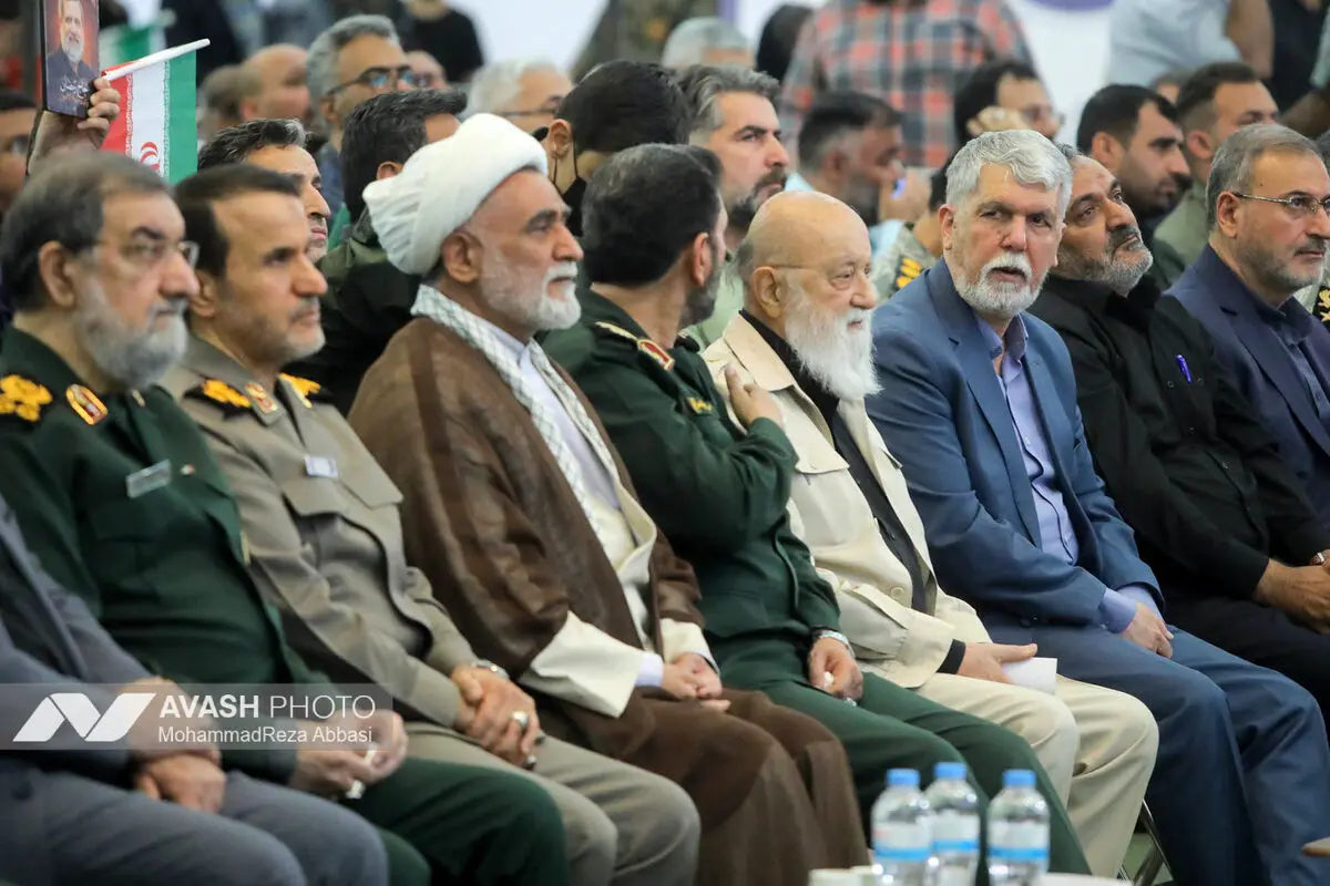 مراسم گرمیداشت شهدای جنگ رمضان و سالگرد شهدای اقتدار ایران