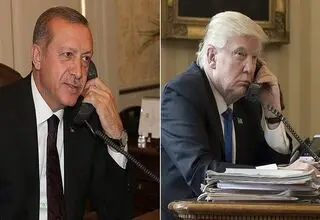 گفت‌وگوی تلفنی اردوغان و ترامپ