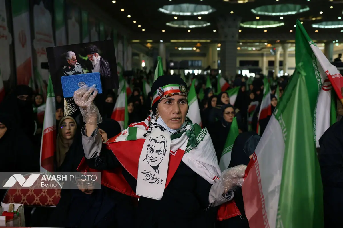 مراسم چهلم جان‌باختگان حوادث دی‌ماه