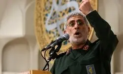 سردار قاآنی: دنبال تنش و جنگ نیستیم، دفاع می‌کنیم