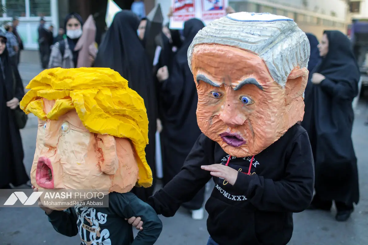 راهپیمایی گرامیداشت روز ۱۳ آبان - تهران