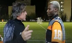 وینگر خارجی استقلال غایب بازی با آلومینیوم