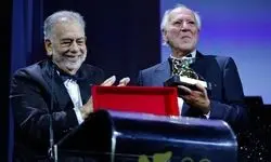«فرانسیس فورد کاپولا» جایزه شیر طلایی ونیز را به «ورنر هرتزوگ» اهدا کرد