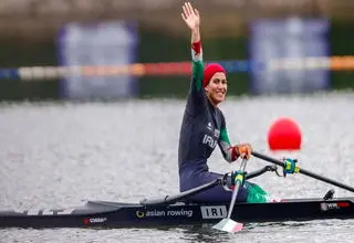 ضرب 2 طلا، 1 نقره و 2 برنز در روئینگ قهرمانی آسیا برای ایران