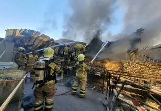 جزئیات جدید از آتش سوزی مجتمع بزرگ تجاری در منطقه آزاد انزلی 