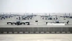 فعالیت عادی در پایگاه نظامی آمریکا در قطر