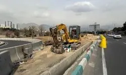 پهلوگاه اضطراری در بزرگراه شهید چمران افتتاح شد