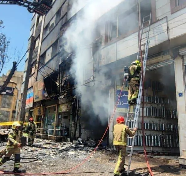 آتشسوزی مهیب در اندرزگو