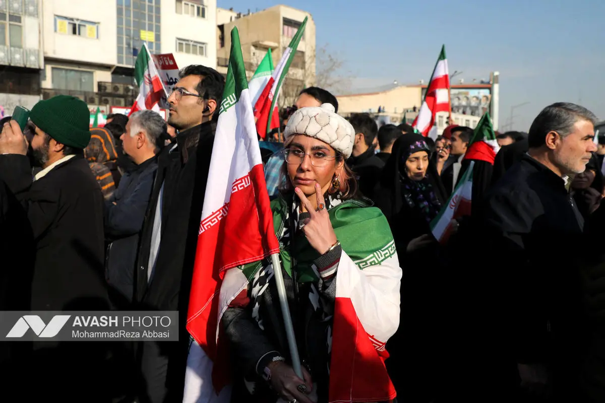 راهپیمایی محکومیت اقدامات تروریستی آمریکا و رژیم صهیونیستی علیه ملت ایران - تهران