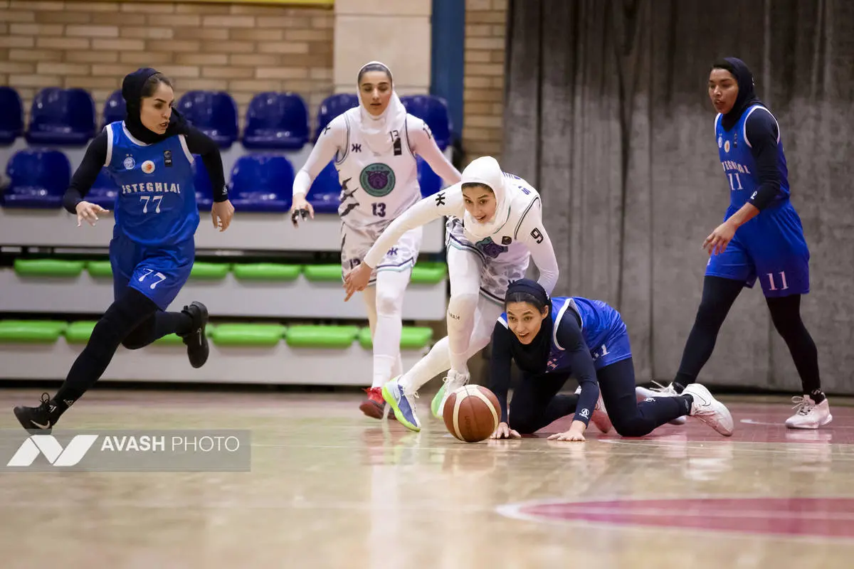 پایان مرحله گروهی لیگ برتر بسکتبال بانوان؛ صدرنشینی مدافع عنوان قهرمانی