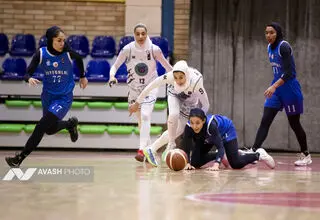 پایان مرحله گروهی لیگ برتر بسکتبال بانوان؛ صدرنشینی مدافع عنوان قهرمانی