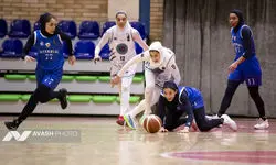 پایان مرحله گروهی لیگ برتر بسکتبال بانوان؛ صدرنشینی مدافع عنوان قهرمانی