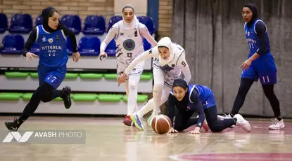 پایان مرحله گروهی لیگ برتر بسکتبال بانوان؛ صدرنشینی مدافع عنوان قهرمانی