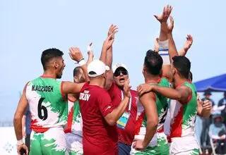صعود کبدی‌بازان ایران به فینال بازی‌های آسیایی ساحلی