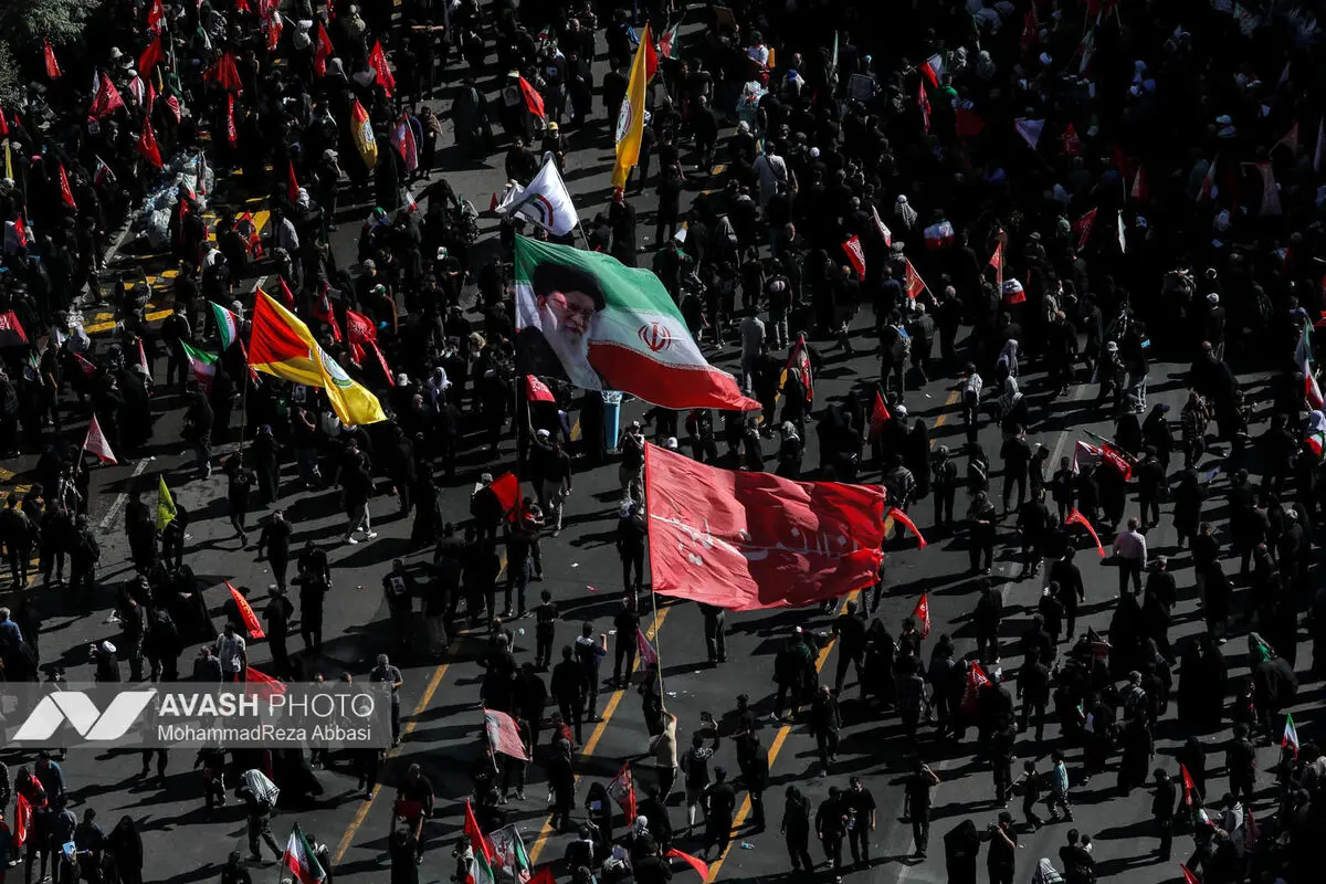 مراسم تشییع پیکر مطهر رهبر شهید انقلاب - مشهد