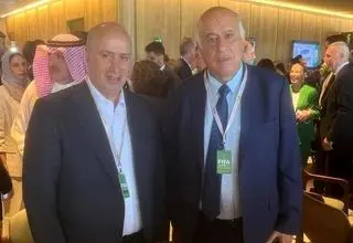 دیدار رئیس فدراسیون با روسای فدراسیون‌های فلسطین و بلژیک