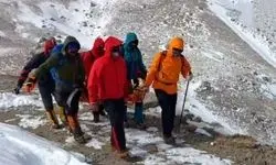 سقوط مرگبار کوهنورد در ارتفاعات دورود 