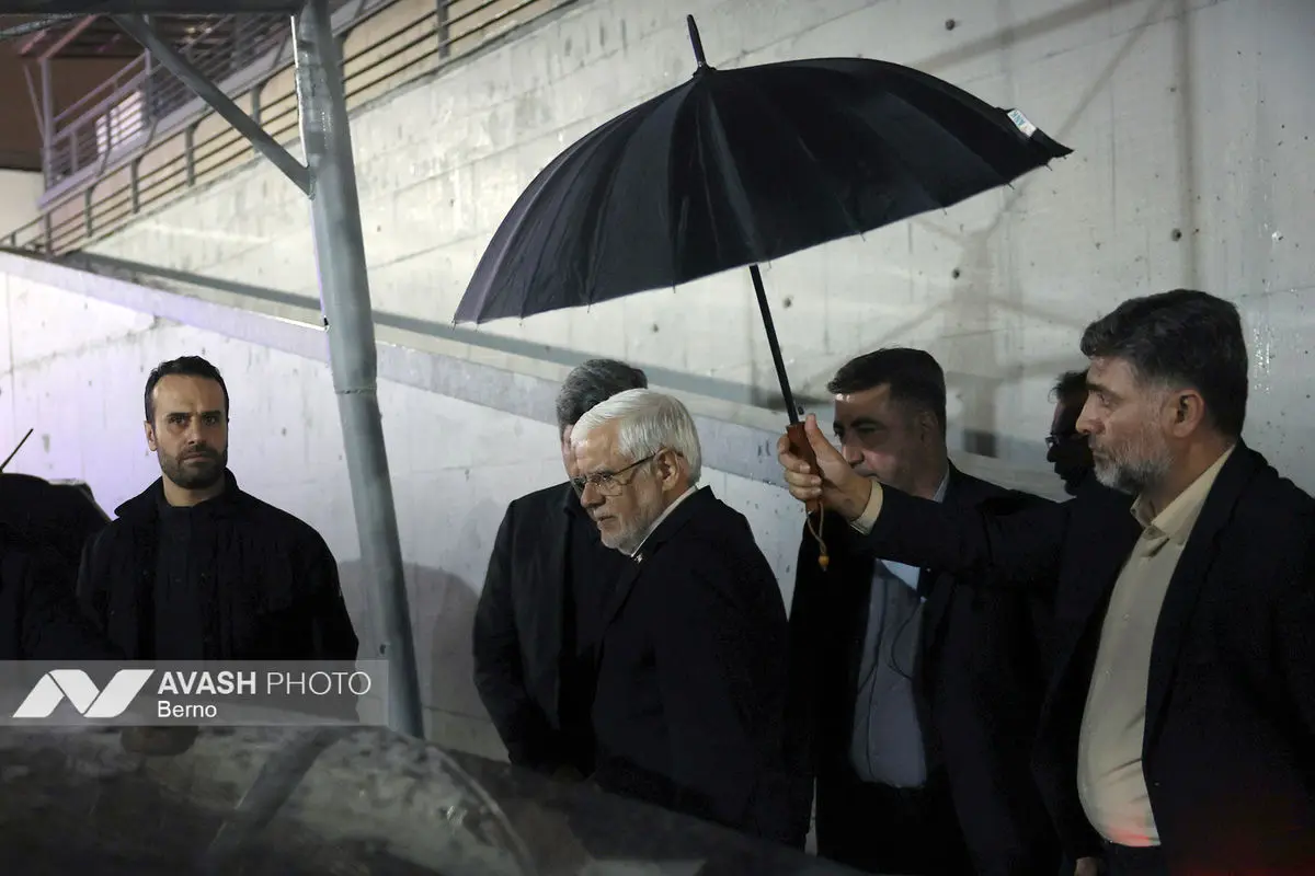 حضور محمدرضا عارف، معاون اول رئیس جمهور در پردیس سینمایی ملت