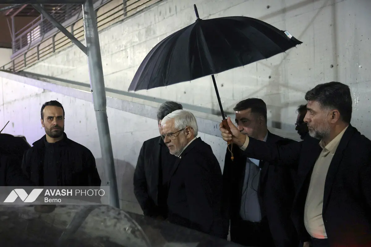 حضور محمدرضا عارف، معاون اول رئیس جمهور در پردیس سینمایی ملت