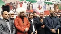 لباس ترکمنی بر تن رییس فدراسیون والیبال 