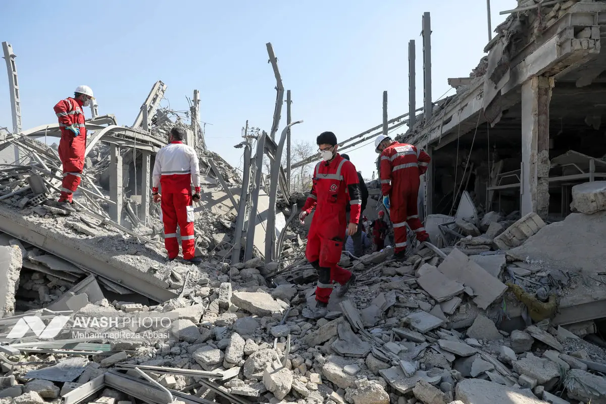 خسارات ناشی از تجاوز هوایی آمریکا و رژیم صهیونیستی به ایران - تهران /  ۱۴ اسفند ۱۴۰۴