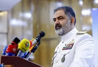 دریادار ایرانی: امنیت خزر باید به‌دست کشورهای ساحلی تأمین شود