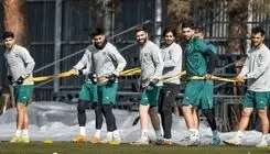 بازیکن پرسپولیس در تمرین تیم جدید بدون جدایی حضور داشت