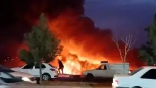 ماجرای آتش‌سوزی پرند چه بود؟