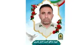 اولین عکس از ستوانیکم اصغر بُندری شهید پلیس ایذه / ساعتی قبل به شهادت رسید