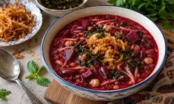 طرز تهیه آش لبو 
