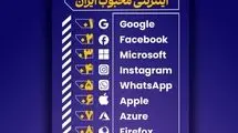 10 سرویس اینترنتی محبوب ایرانی‌ها؛ گوگل در صدر
