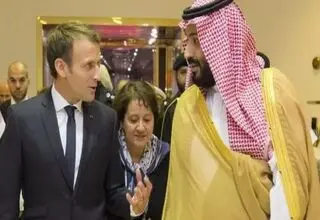 تأکید مکرون و بن سلمان بر آتش‌بس در غزه و حمایت از راهکار دو دولتی