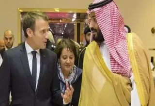 تأکید مکرون و بن سلمان بر آتش‌بس در غزه و حمایت از راهکار دو دولتی