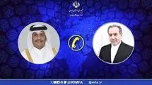  گفت‌وگوی تلفنی عراقچی با وزیر خارجه قطر درباره روابط دوجانبه و تحولات منطقه‌ای