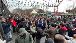 حضور رئیس‌جمهور در راهپیمایی ۲۲ بهمن