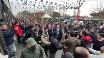 حضور رئیس‌جمهور در راهپیمایی ۲۲ بهمن