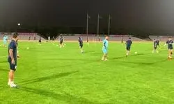 ملی‌پوشان امید در عربستان تمرین کردند