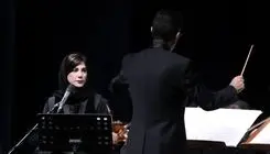 نوازندگان در بالکنهای تالار وحدت!/ ارکستر موسیقی ملی ایران شاهنامه را روایت کرد