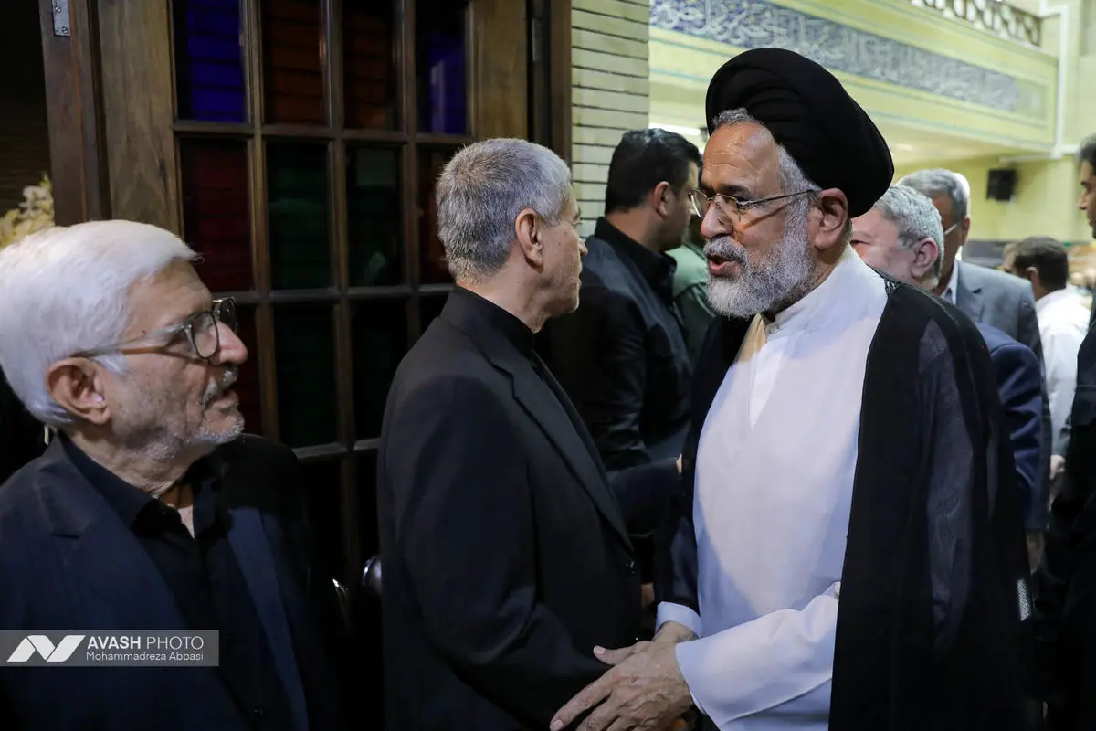 مراسم یادبود حسین طیب‌نیا