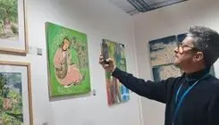 نمایش آثار ۱۰ هنرمند ایرانی در نمایشگاه بین‌المللی پاریس