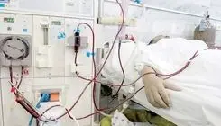 زخم جنگ بر صورت بیماران 