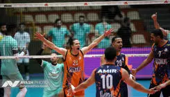 نارنجی‌پوشان در آستانه حذف از لیگ والیبال