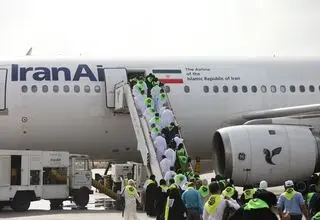 انتقال زائران به سرزمین وحی از ۲۱ فرودگاه کشور