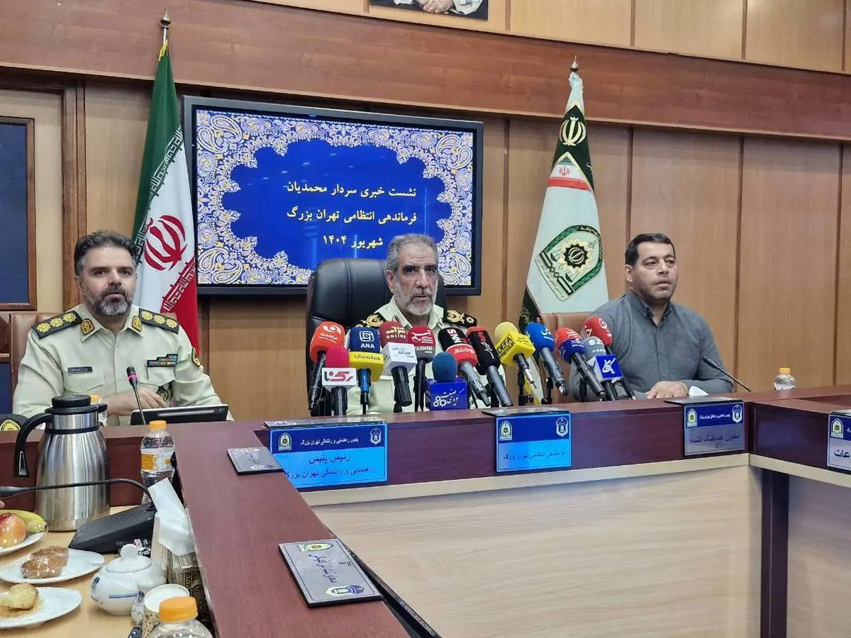کاهش ۳۲ درصدی قتل در تهران/ طرد ۷۰۰ هزار تبعه غیرمجاز از پایتخت