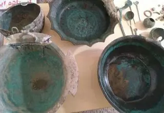 کشف ۲۲ شی تاریخی و دستگیری ۳ نفر در خراسان‌شمالی