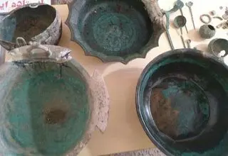 کشف ۲۲ شی تاریخی و دستگیری ۳ نفر در خراسان‌شمالی