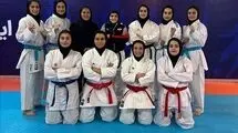 دختران کاراته ناشنوا در یازدهمین اردوی المپیکی